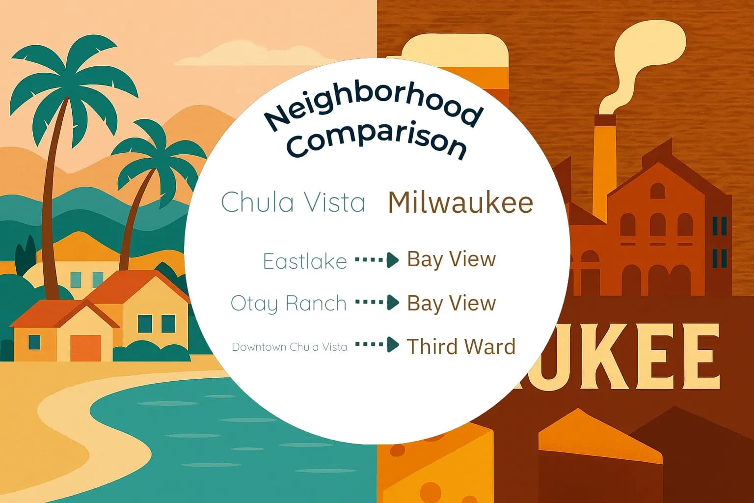 Chula Vista vs Milwaukee Neighborhood Comparison