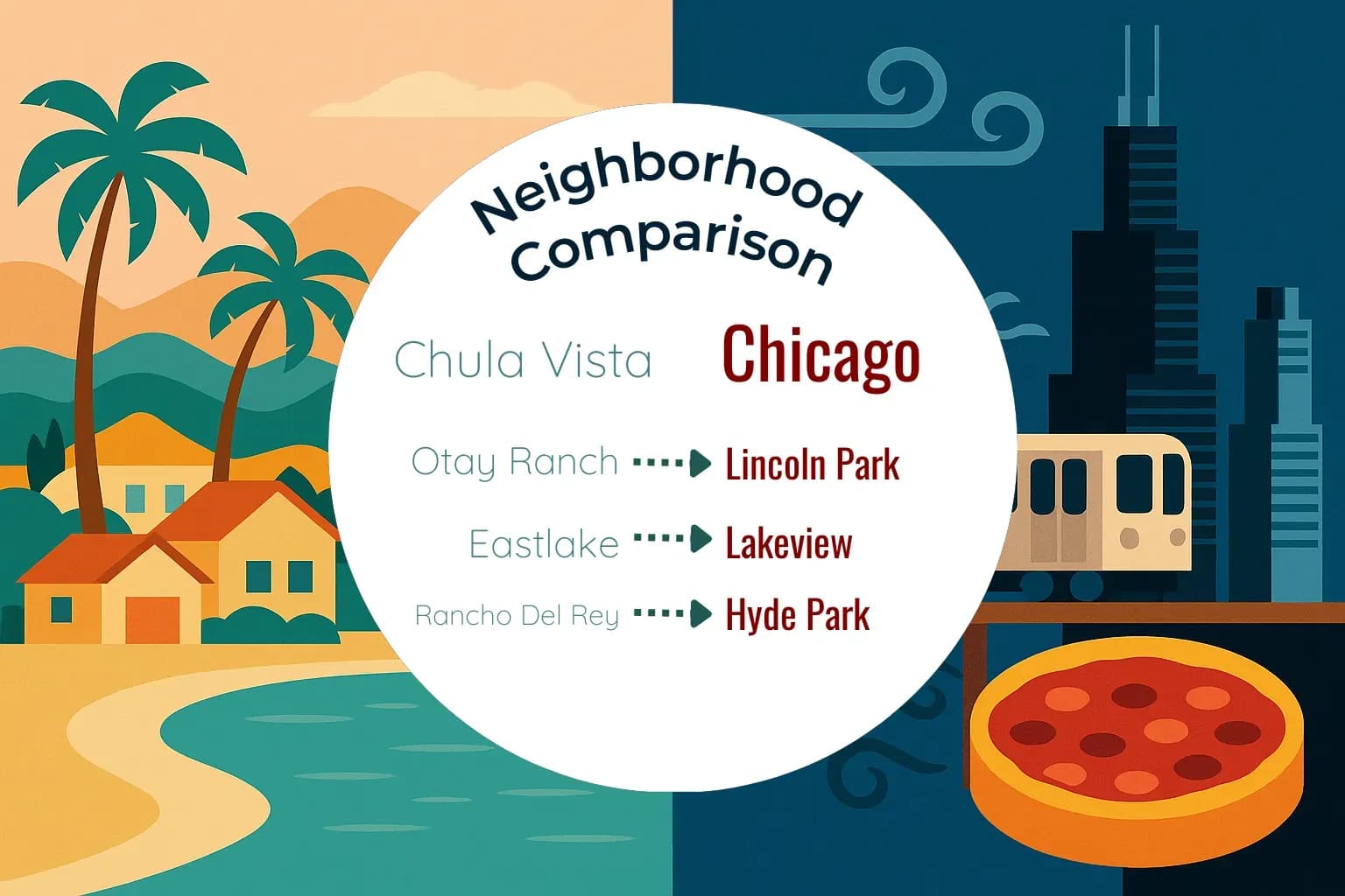 Chula Vista vs Chicago Neighborhood Comparison