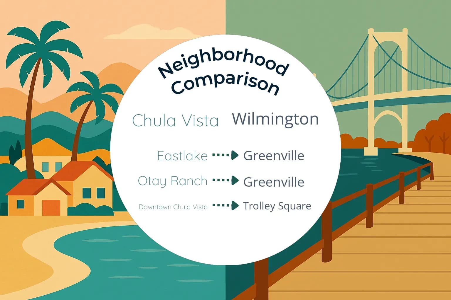 Chula Vista vs Wilmington Neighborhood Comparison