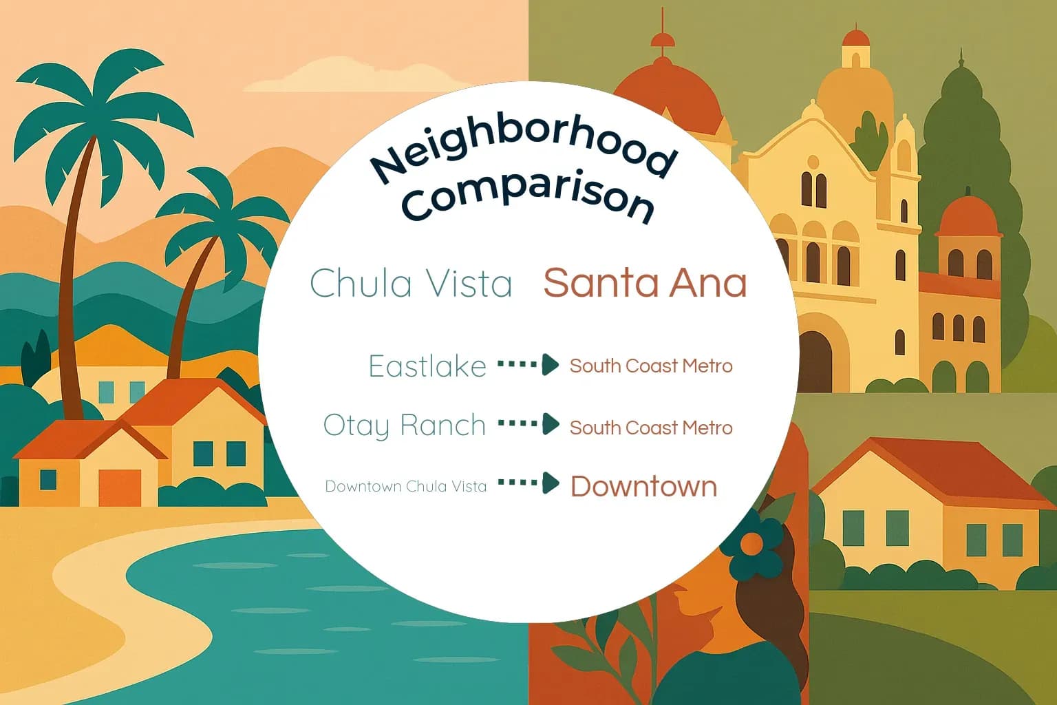 Chula Vista vs Santa Ana Neighborhood Comparison