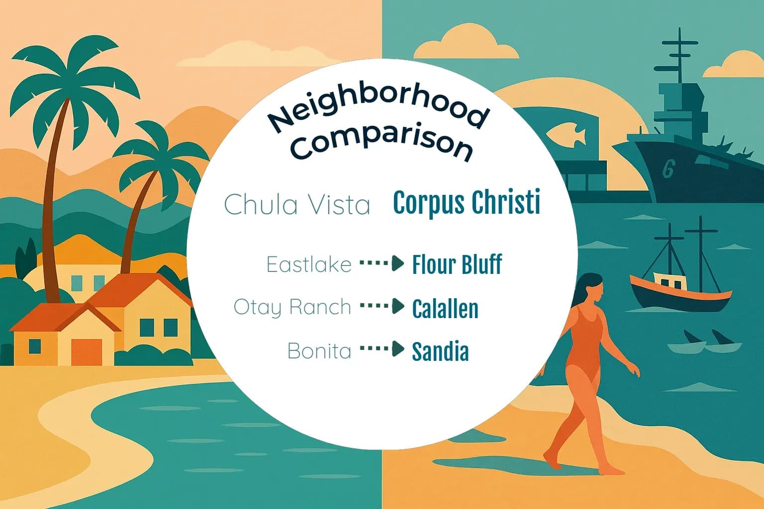 Chula Vista vs Corpus Christi Neighborhood Comparison