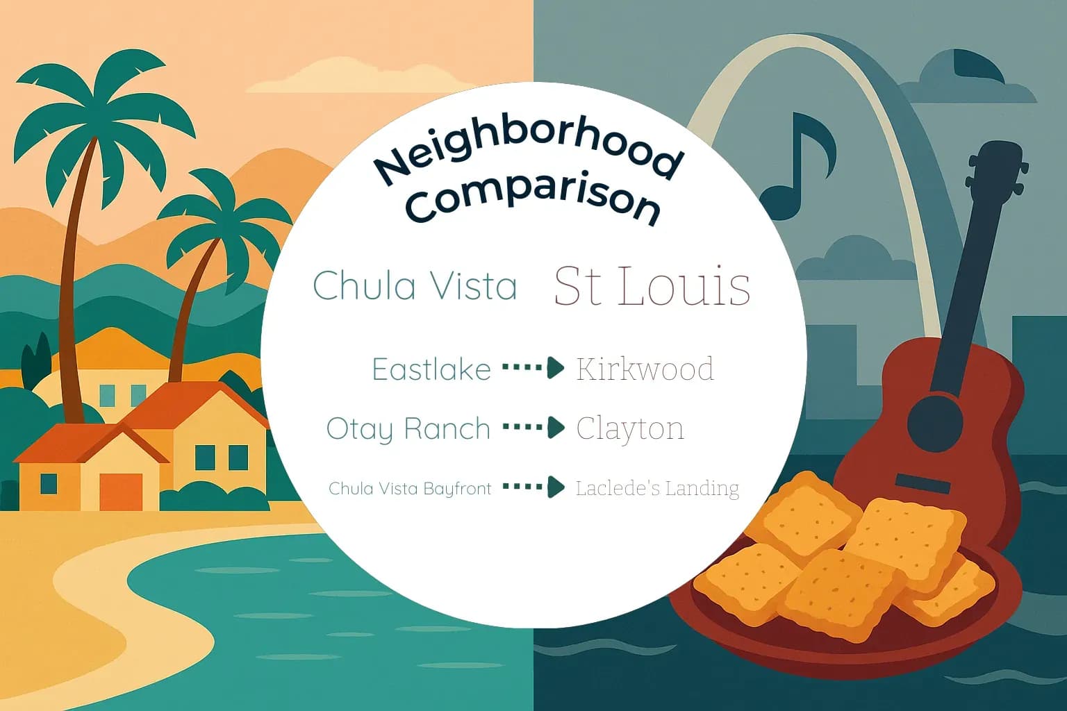 Chula Vista vs St. Louis Neighborhood Comparison