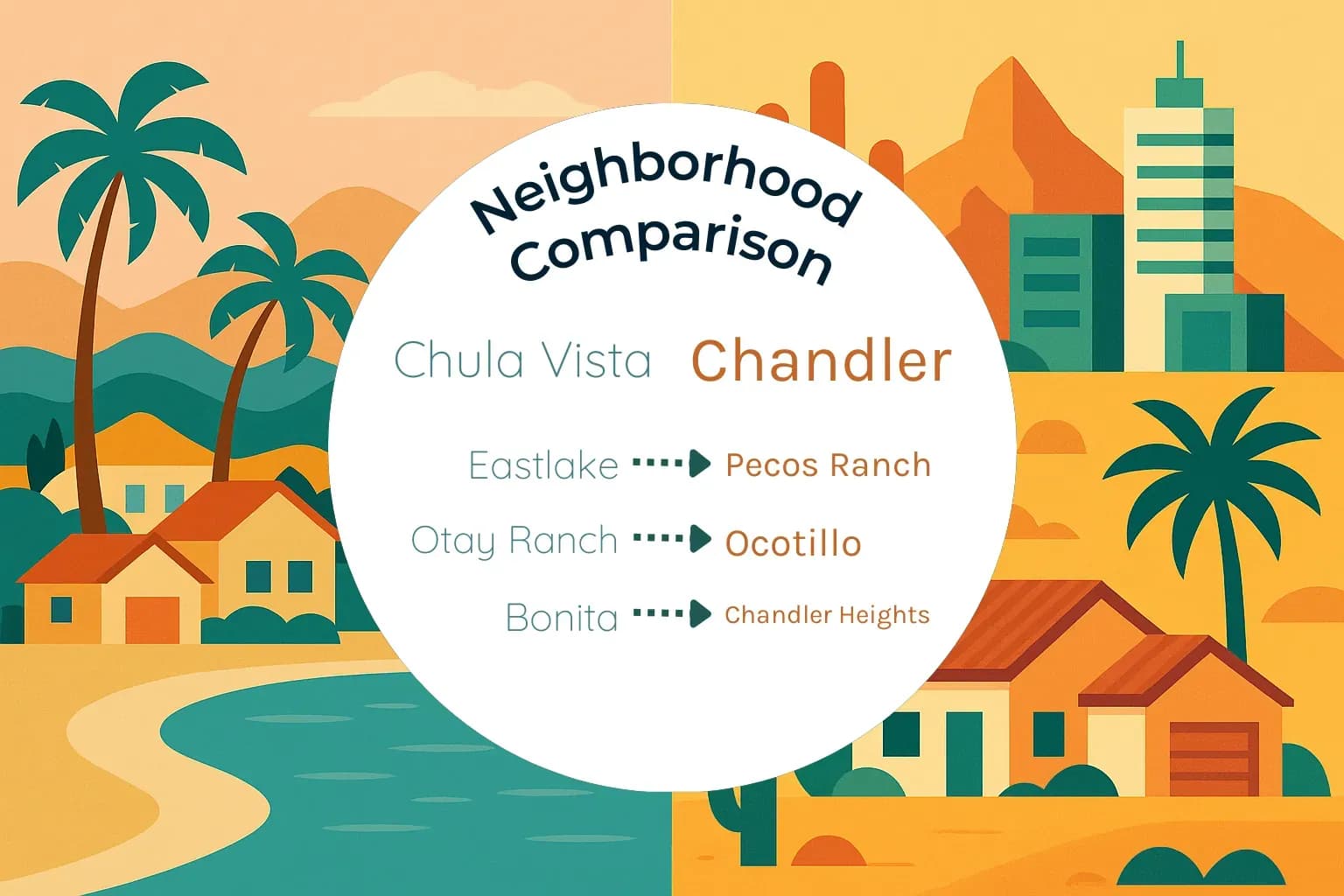 Chula Vista vs Chandler Neighborhood Comparison