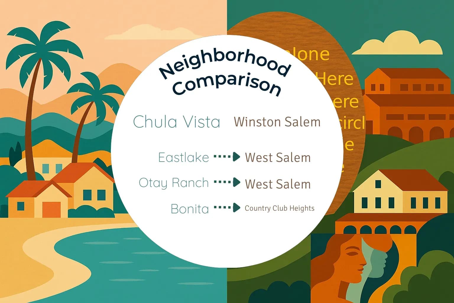 Chula Vista vs Winston Salem Neighborhood Comparison