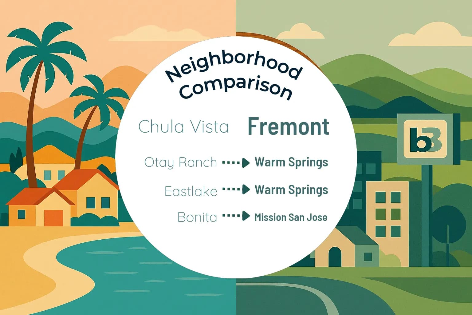 Chula Vista vs Fremont Neighborhood Comparison