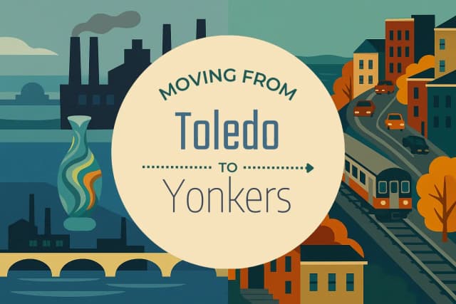 Moving from Toledo to Yonkers