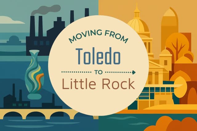 Moving from Toledo to Little Rock