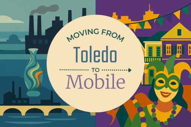 Moving from Toledo to Mobile