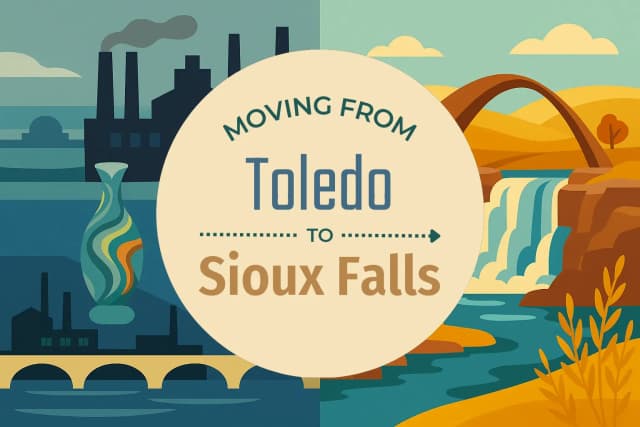 Moving from Toledo to Sioux Falls