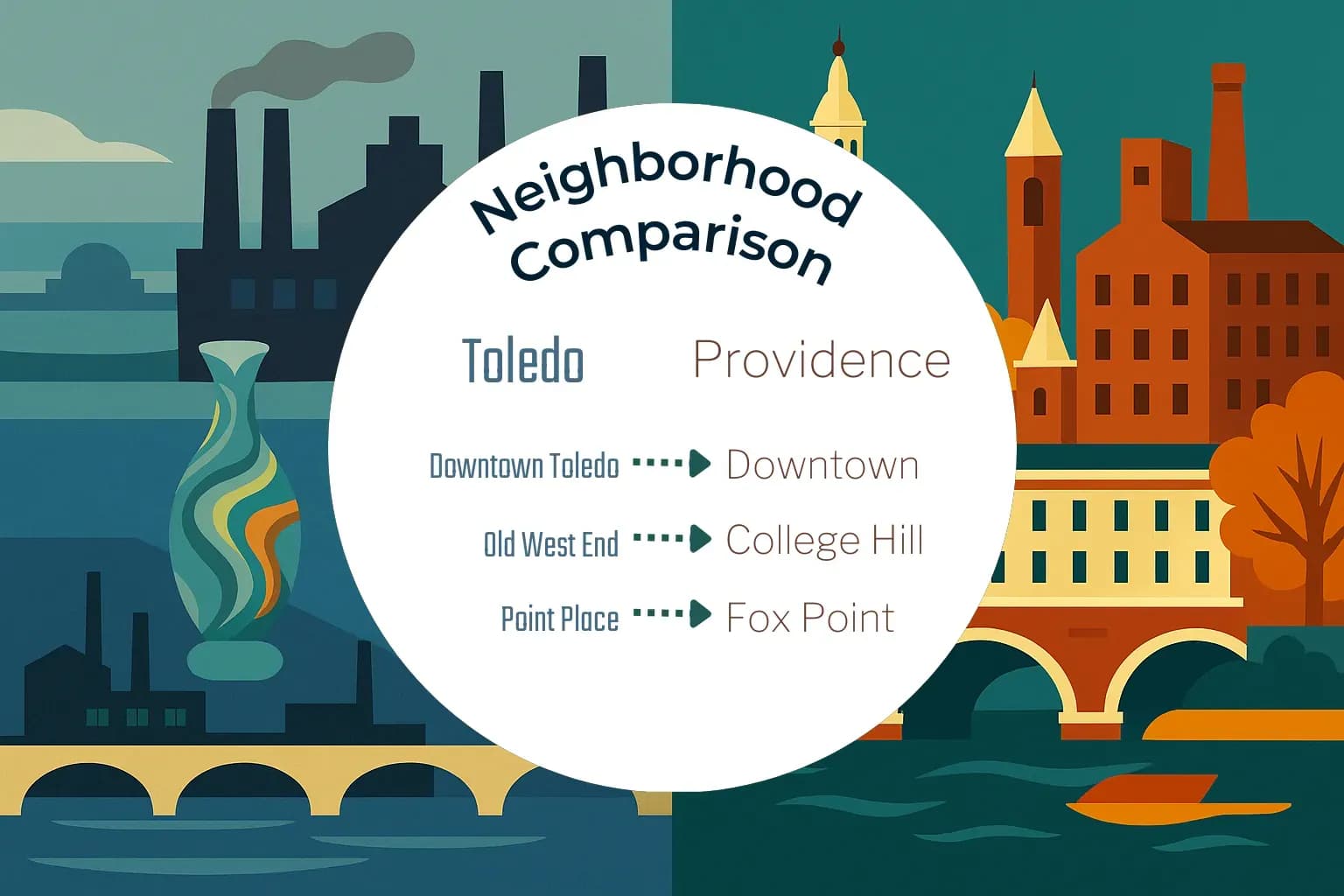 Toledo vs Providence Neighborhood Comparison