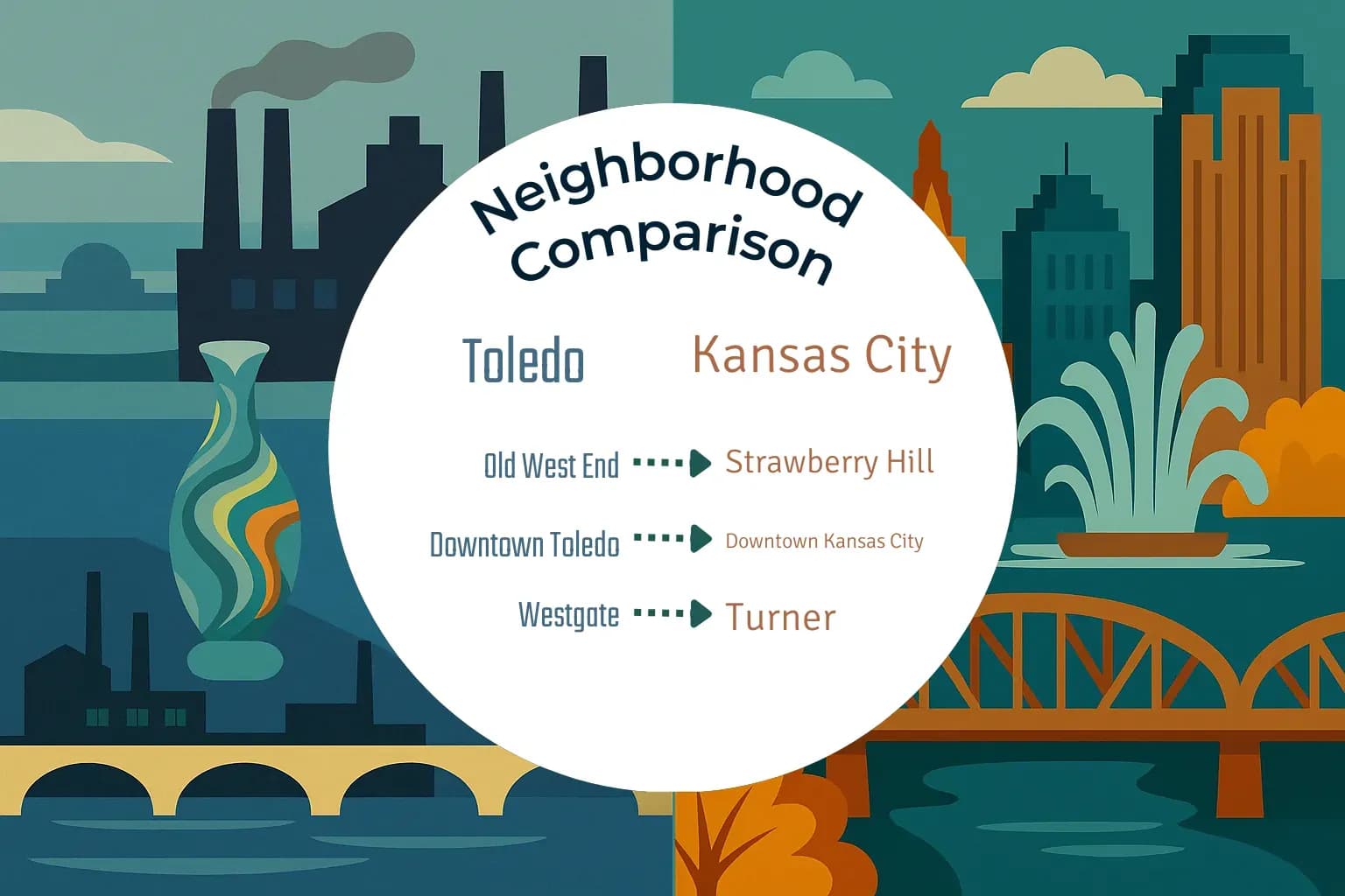 Toledo vs Kansas City Neighborhood Comparison