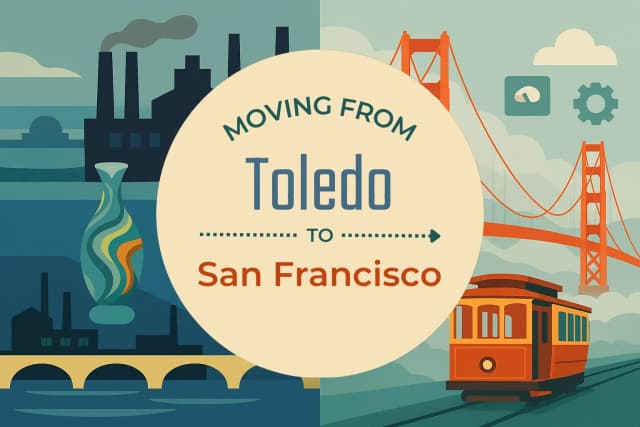 Moving from Toledo to San Francisco