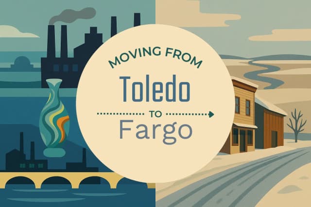 Moving from Toledo to Fargo