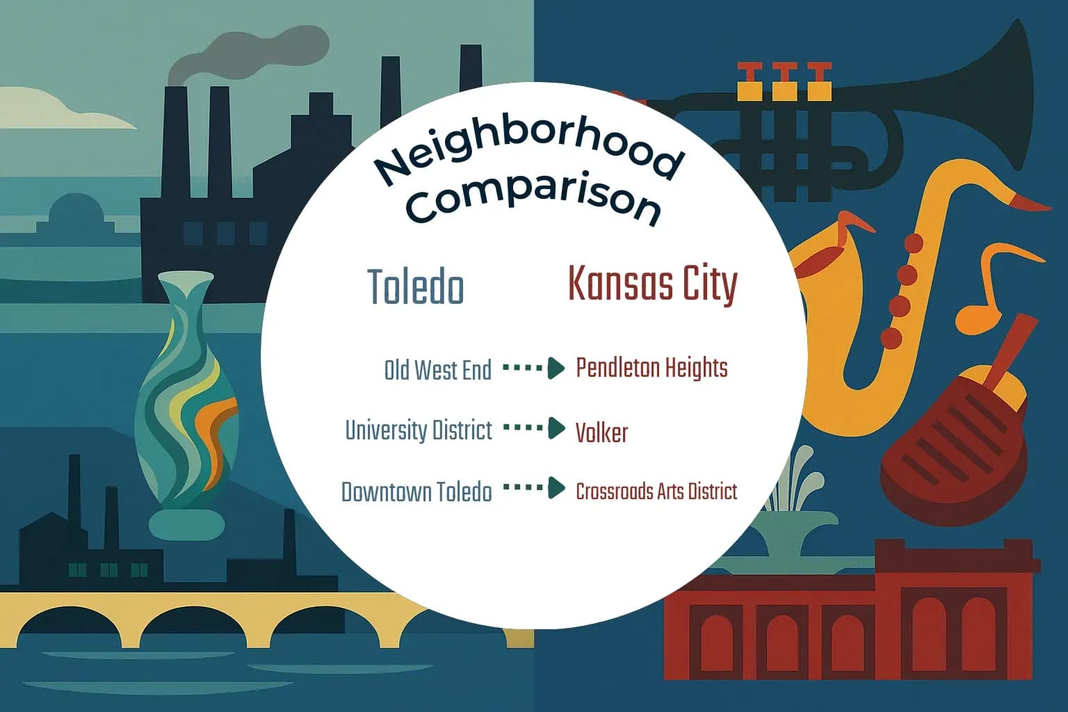 Toledo vs Kansas City Neighborhood Comparison