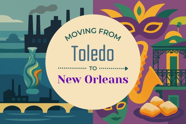 Moving from Toledo to New Orleans