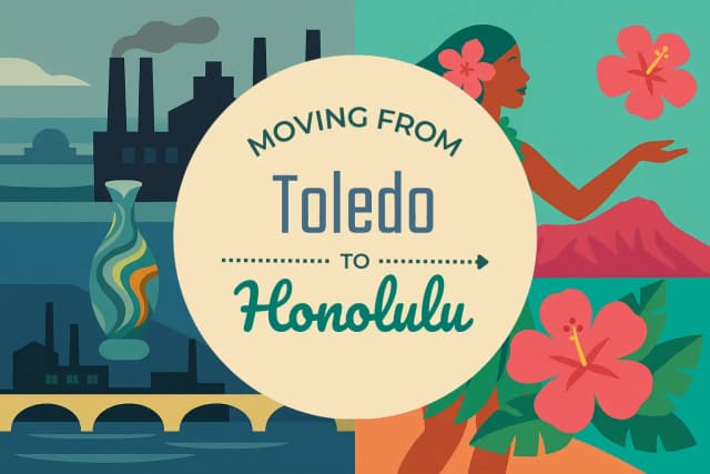 Moving from Toledo to Honolulu