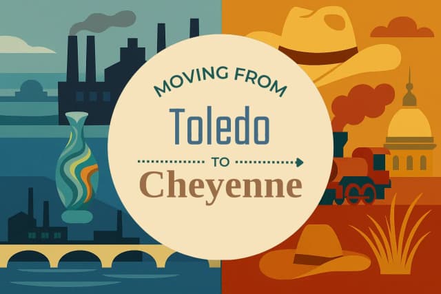 Moving from Toledo to Cheyenne