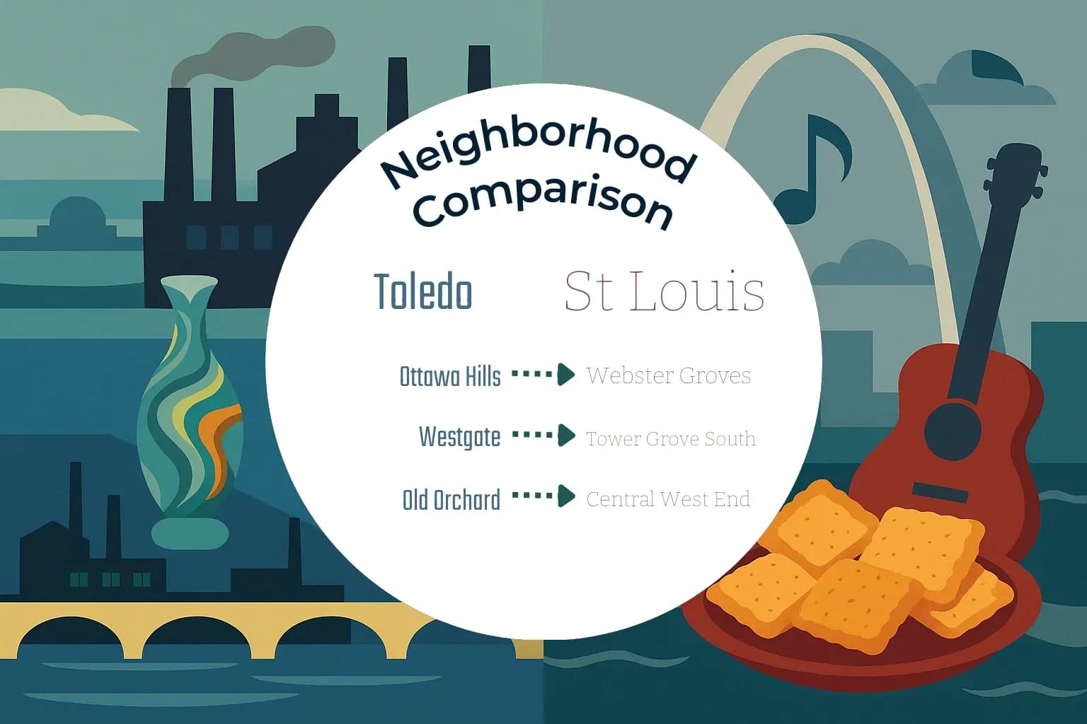 Toledo vs St. Louis Neighborhood Comparison