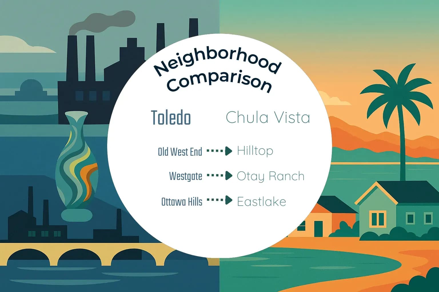 Toledo vs Chula Vista Neighborhood Comparison