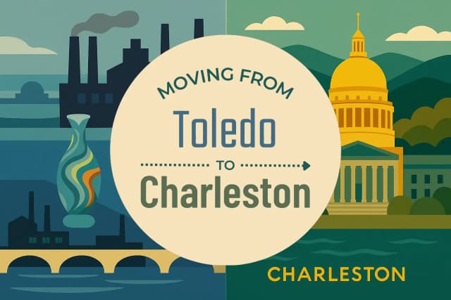 Moving from Toledo to Charleston