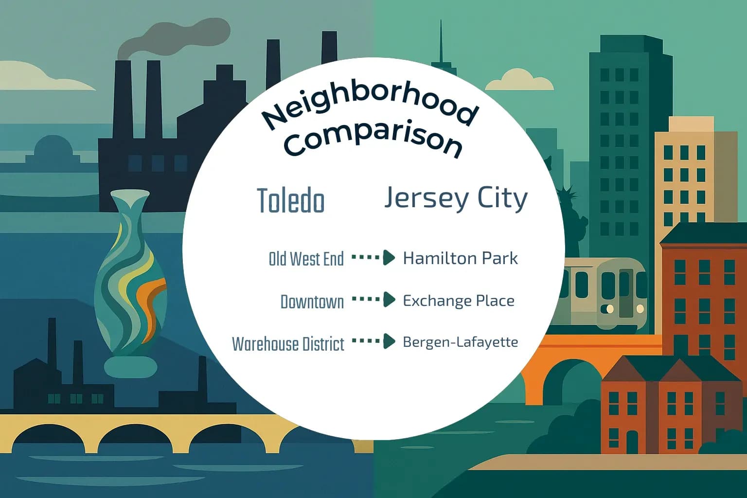 Toledo vs Jersey City Neighborhood Comparison