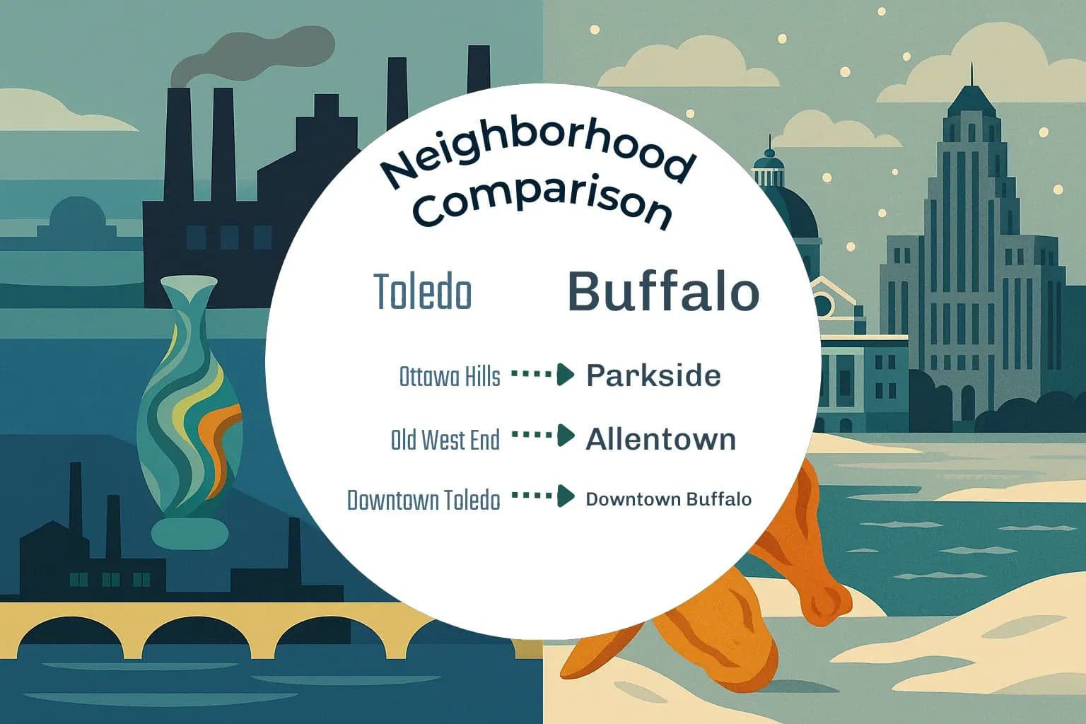 Toledo vs Buffalo Neighborhood Comparison