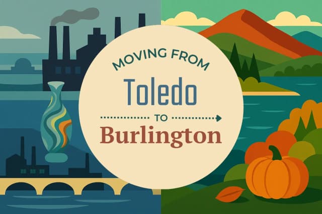 Moving from Toledo to Burlington