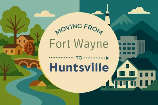 Moving from Fort Wayne to Huntsville