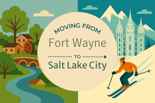 Moving from Fort Wayne to Salt Lake City