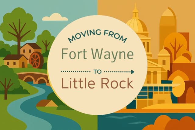 Moving from Fort Wayne to Little Rock