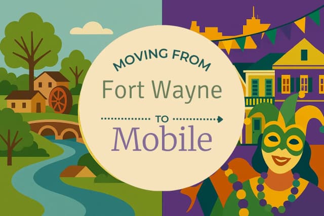 Moving from Fort Wayne to Mobile