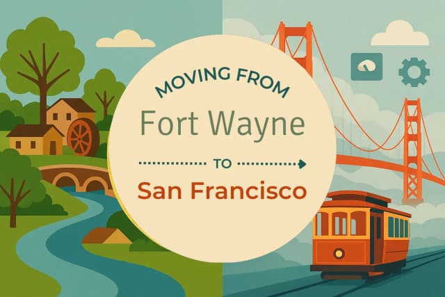 Moving from Fort Wayne to San Francisco