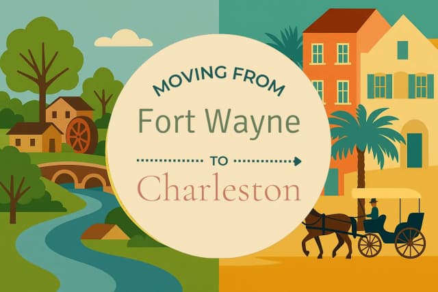 Moving from Fort Wayne to Charleston