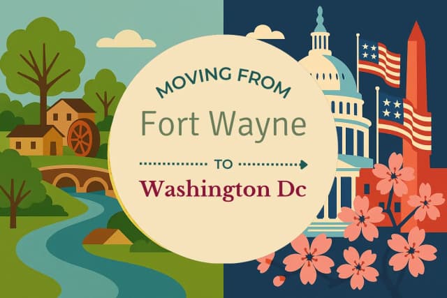 Moving from Fort Wayne to Washington DC