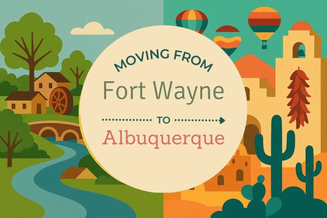 Moving from Fort Wayne to Albuquerque