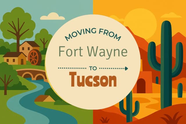 Moving from Fort Wayne to Tucson