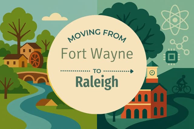 Moving from Fort Wayne to Raleigh