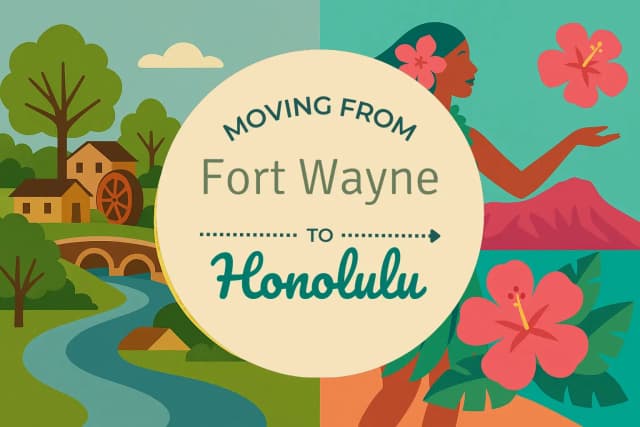 Moving from Fort Wayne to Honolulu