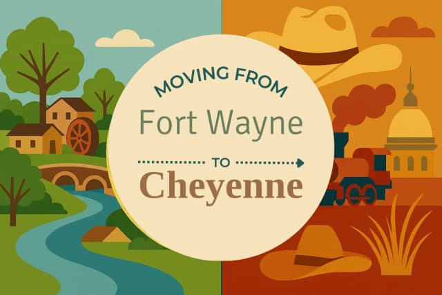 Moving from Fort Wayne to Cheyenne