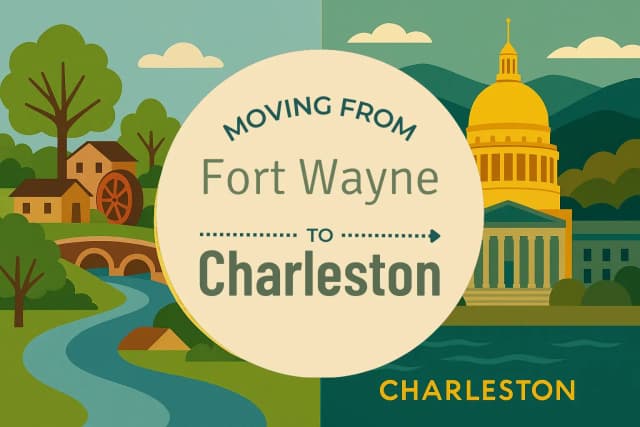 Moving from Fort Wayne to Charleston