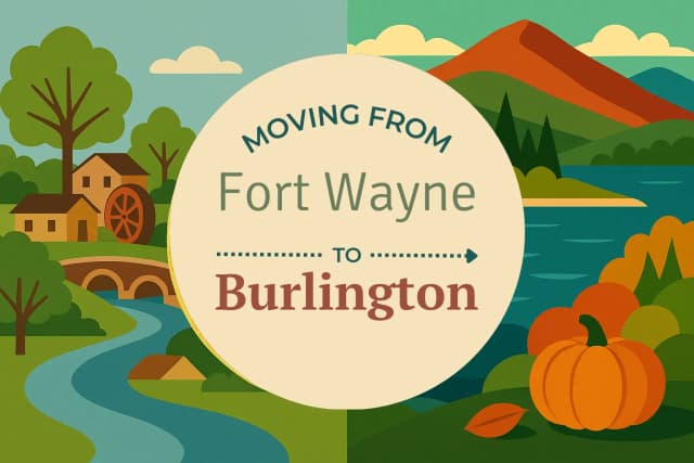 Moving from Fort Wayne to Burlington
