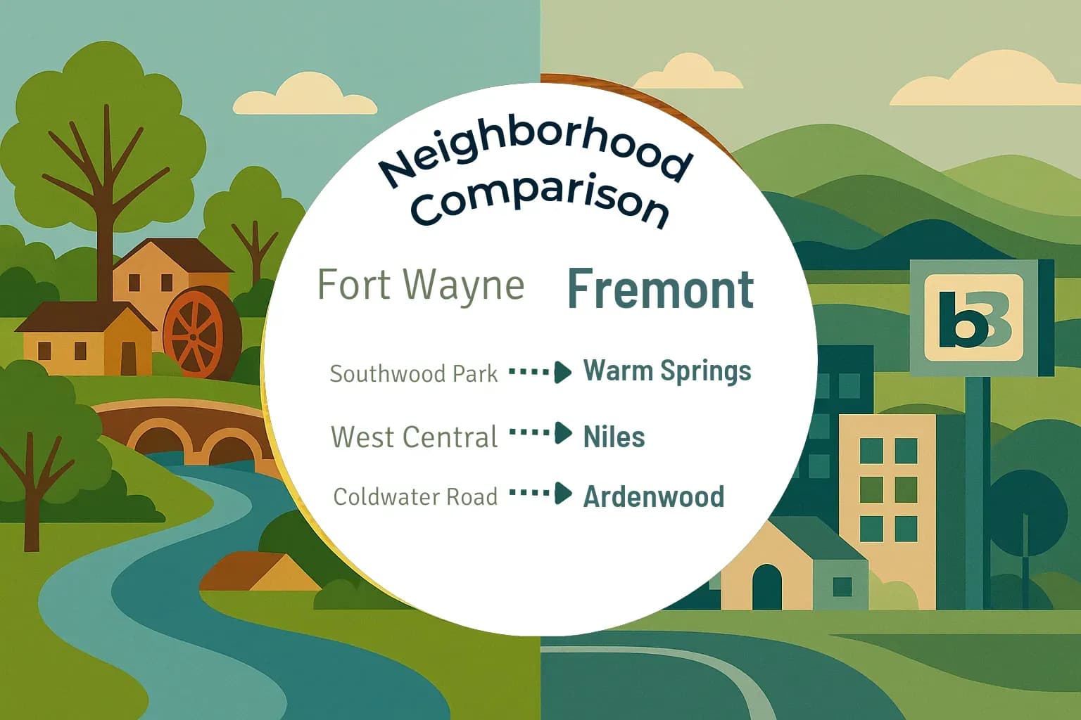 Fort Wayne vs Fremont Neighborhood Comparison