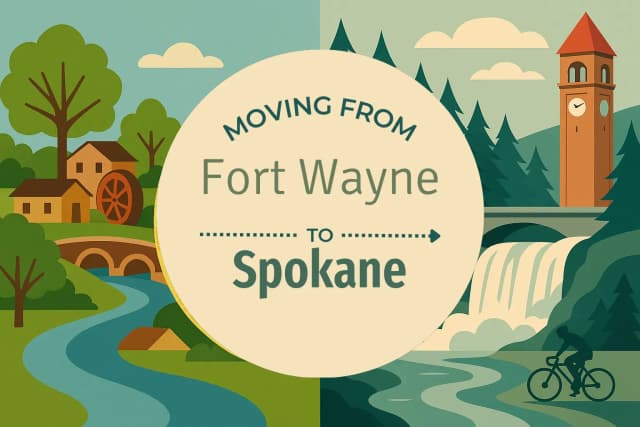 Moving from Fort Wayne to Spokane