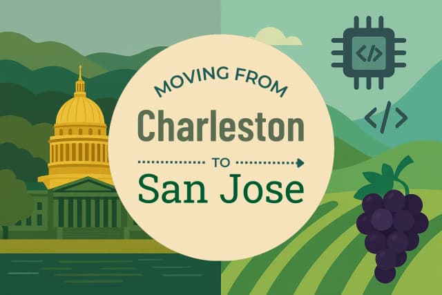Moving from Charleston to San Jose