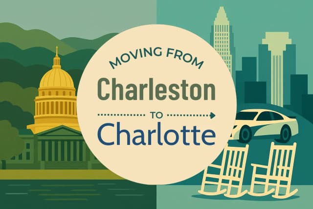 Moving from Charleston to Charlotte