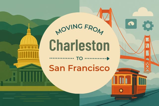 Moving from Charleston to San Francisco