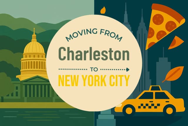 Moving from Charleston to New York City