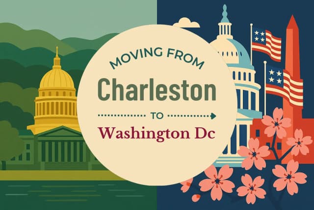 Moving from Charleston to Washington DC