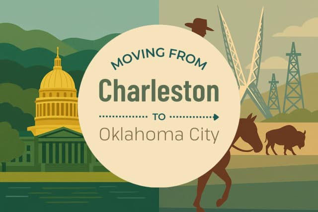 Moving from Charleston to Oklahoma City