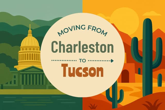Moving from Charleston to Tucson